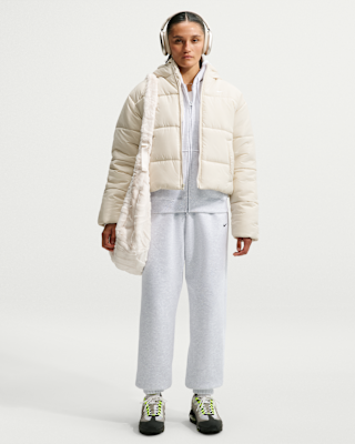 Женские  Nike Studio Fleece Medium Weight High-Rise Oversized Cuffed Pants