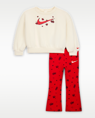 Детские тайтсы Nike Cherry Baby (12-24M) Crew and Leggings Set