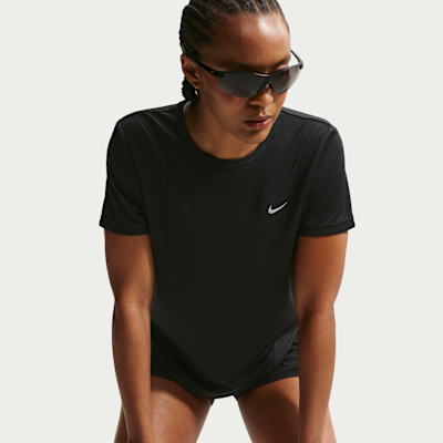 Nike Tempo Dri-FIT Kısa Kollu Kadın Koşu Üstü görsel 3