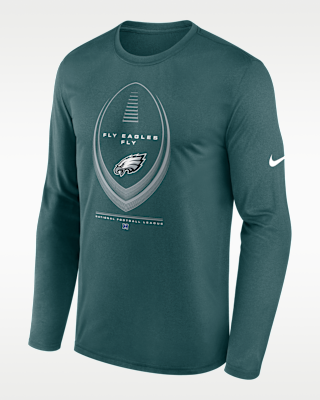 Мужская футболка Philadelphia Eagles Legend Icon Nike Dri-FIT NFL Long-Sleeve