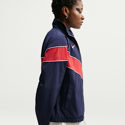 Nike Atlético Madrid Nike Windrunner Üçüncü Bol Kesimli UV Dokuma Tam Boy Fermuarlı Kadın Ceketi görsel 3