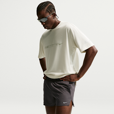 Nike Dri-FIT Slip Astarlı 8 cm Erkek Koşu Şortu görsel 4