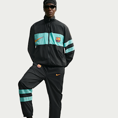 Nike FC Barcelona Üçüncü Nike Repel i96 Erkek Antrenman Ceketi görsel 3