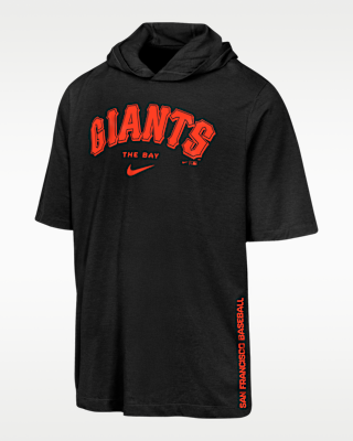 Детская футболка San Francisco Giants Big Kids' Nike Dri-FIT MLB Hooded