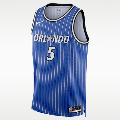 Jersey Nike Dri-FIT de la NBA Swingman para hombre Paolo Banchero Orlando Magic Icon Edition