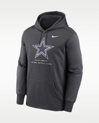 Мужское худи Dallas Cowboys Nike Therma NFL Pullover Hoodie