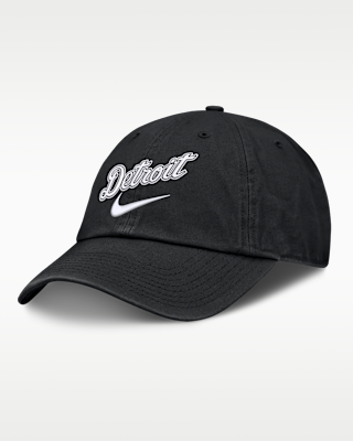 Мужские  Detroit Tigers Primetime Club Nike MLB Unstructured Adjustable Hat