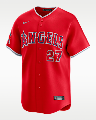 Мужские джерси Mike Trout Los Angeles Angels Nike Dri-FIT ADV MLB Limited Jersey