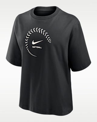 Женская футболка Nike Swoosh Softball Boxy
