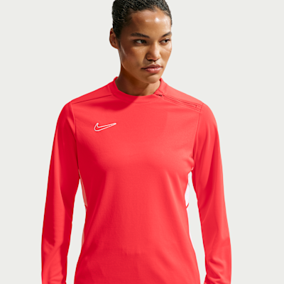 Nike Academy Dri-FIT Crew Yakalı Uzun Kollu Kadın Futbol Üstü
