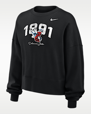 Женский свитшот Nike College (Delaware State University) Phoenix Fleece Crew-Neck
