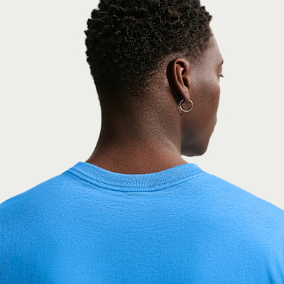Nike Life Kısa Kollu Dörtgen Kesimli Örgü Erkek Üstü görsel 2