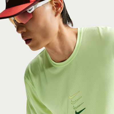 Топ для бега мужской Nike Dri-Fit Short-Sleeve Running Top, фото 3
