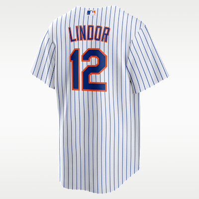 Jersey de béisbol Replica para hombre MLB New York Mets (Francisco Lindor) 
