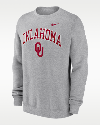 Мужские  Oklahoma Arch Nike College Pullover Crew