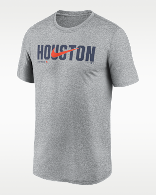 Мужская футболка Houston Astros Swoosh Legend Nike Dri-FIT MLB