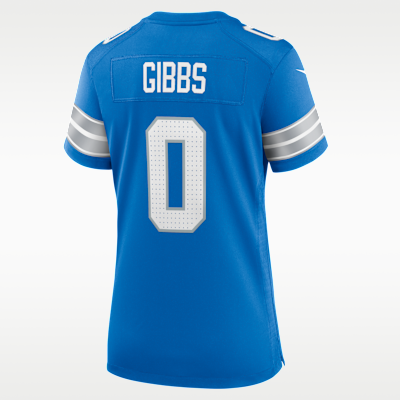 Jahmyr Gibbs Detroit Lions Women’s Nike NFL Game Jersey
