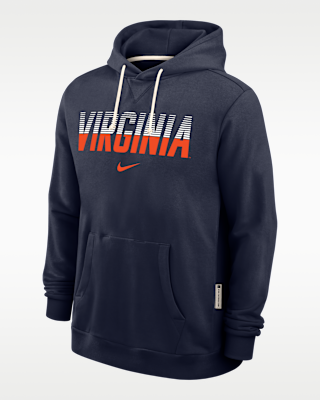 Мужское худи Virginia Sideline Nike Dri-FIT Pullover Hoodie