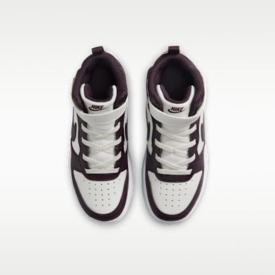 Tenis para niños de preescolar Nike Court Borough Mid 2