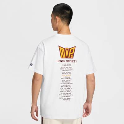 レブロン "Honor Society" ナイキ メンズ バスケットボール Tシャツ