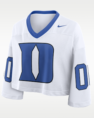 Женские джерси Duke Logo Nike Dri-FIT College Cropped Jersey