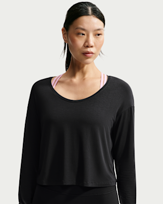 Женские  Nike Zenvy Dri-FIT Long-Sleeve Top