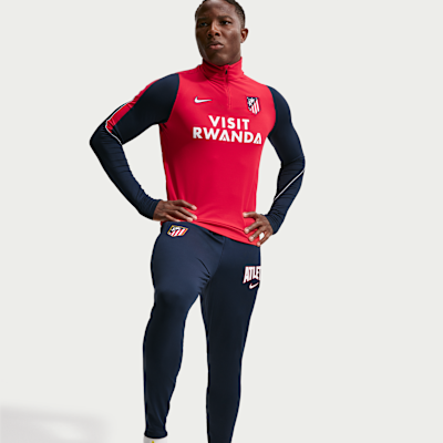 Nike Atlético Madrid Strike Üçüncü Nike Dri-FIT Örgü Erkek Futbol Eşofman Altı görsel 4