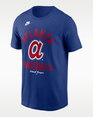 Мужская футболка Atlanta Braves Cooperstown Nike MLB