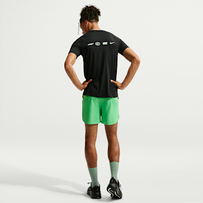 Nike Stride Dri-FIT ADV Kısa Kollu Erkek Koşu Üstü görsel 5