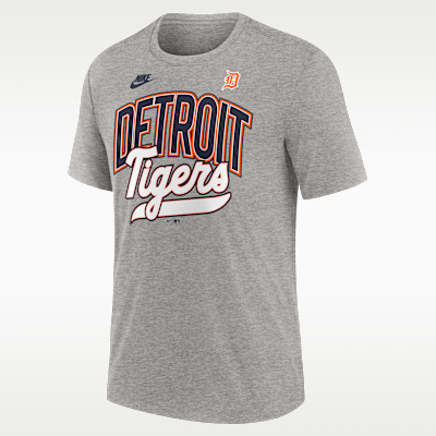 Playera Nike de la MLB para hombre Detroit Tigers Cooperstown Retro
