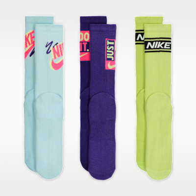 Calcetas (3 pares) Nike Everyday Plus