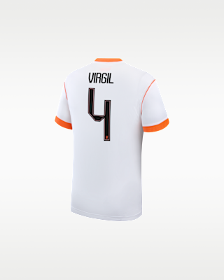 Мужские джерси Virgil van Dijk Netherlands National Team 2026 Stadium Away Nike Dri-FIT Soccer Jersey