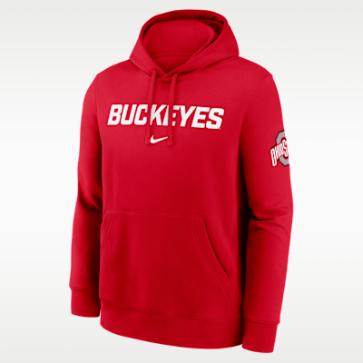 Ohio State Club 2-Hit Nickname Men's Nike College Pullover Hoodie