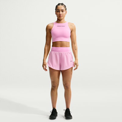 Nike Pro Sculpt Orta Destekli Pedli Kadın Spor Sütyeni görsel 4