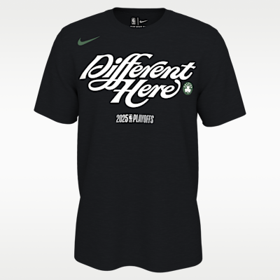 Boston Celtics Playoff Mantra 2025 Men's Nike NBA T-Shirt