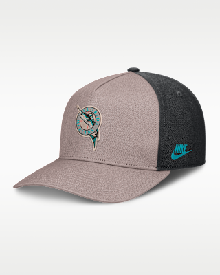 Мужские Florida Marlins Cooperstown Rise Nike MLB A-Frame Adjustable Hat