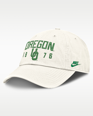 Мужские Oregon Natural Club Nike College Adjustable Hat