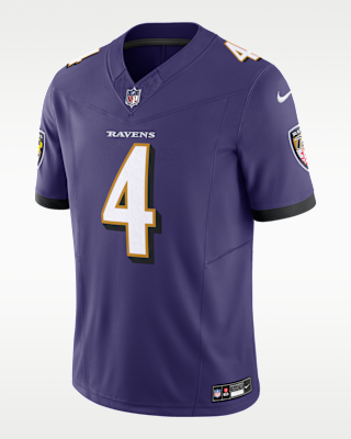 Мужские джерси Zay Flowers Baltimore Ravens Nike Dri-FIT NFL Limited Jersey
