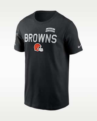 Мужская футболка Cleveland Browns Salute to Service Sideline Nike Dri-FIT NFL