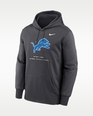 Мужское худи Detroit Lions Nike Therma NFL Pullover Hoodie
