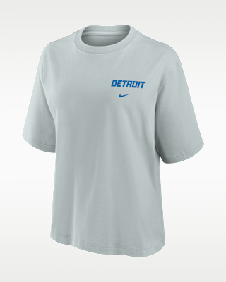 Женская футболка Detroit Lions Rivalries Collection Boxy Nike NFL