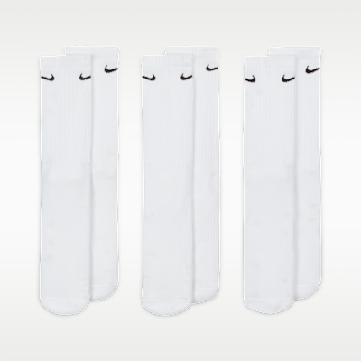 Nike Everyday Cushioned Calcetines largos de entrenamiento (3 pares)