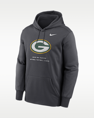 Мужское худи Green Bay Packers Nike Therma NFL Pullover Hoodie