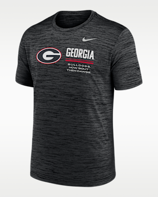 Мужская футболка Georgia Sideline Velocity Nike Dri-FIT College