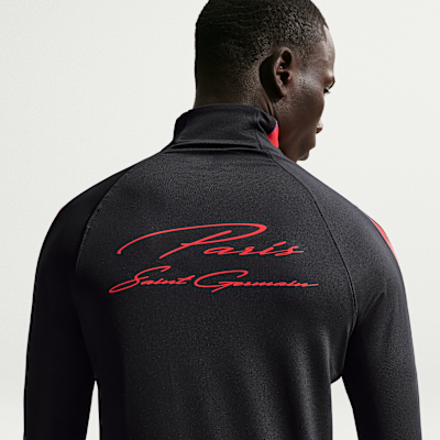 Nike Paris Saint-Germain Strike Nike Dri-FIT Örgü Erkek Futbol Antrenman Üstü görsel 2