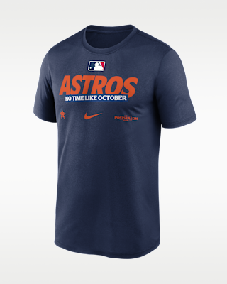 Мужская футболка Houston Astros 2026 Postseason Authentic Collection Legend Nike Dri-FIT MLB