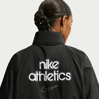Nike Sportswear Dokuma Kadın Ceketi görsel 2