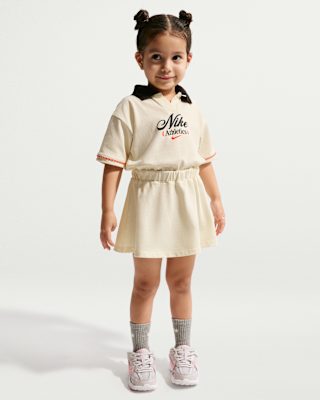 Детские шорты Nike Tennis Lifestyle Toddler Short-Sleeve Dress для тенниса