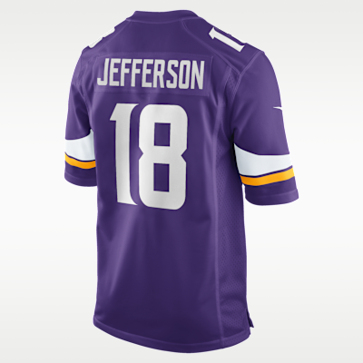 NFL Minnesota Vikings (Justin Jefferson) Men's Game Jersey