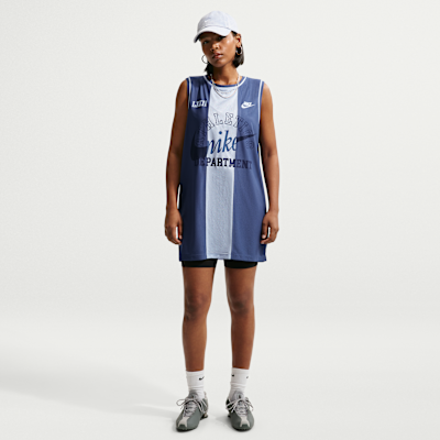 blue basketball jersey dress Rework Indianapolis Colts NFL Lace Dress main image 0